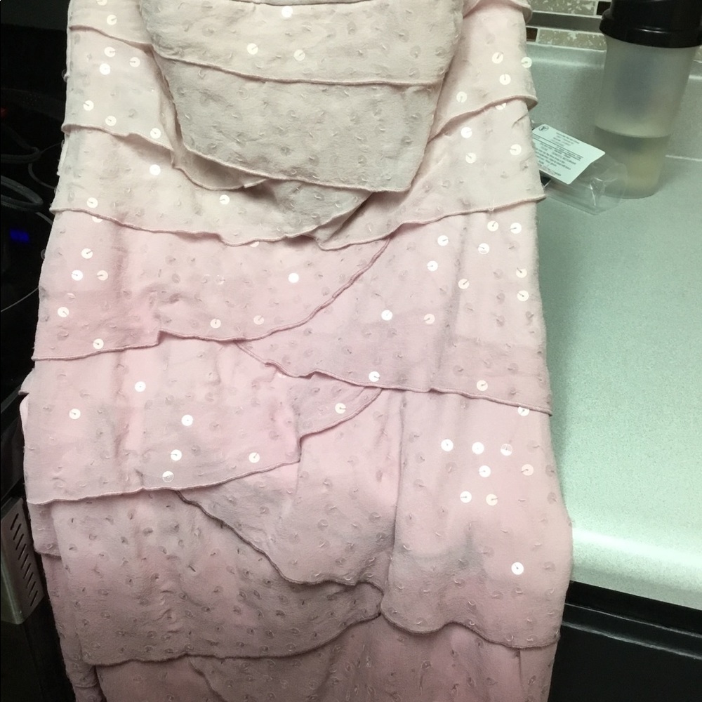 BeBe strapless dress size XS.